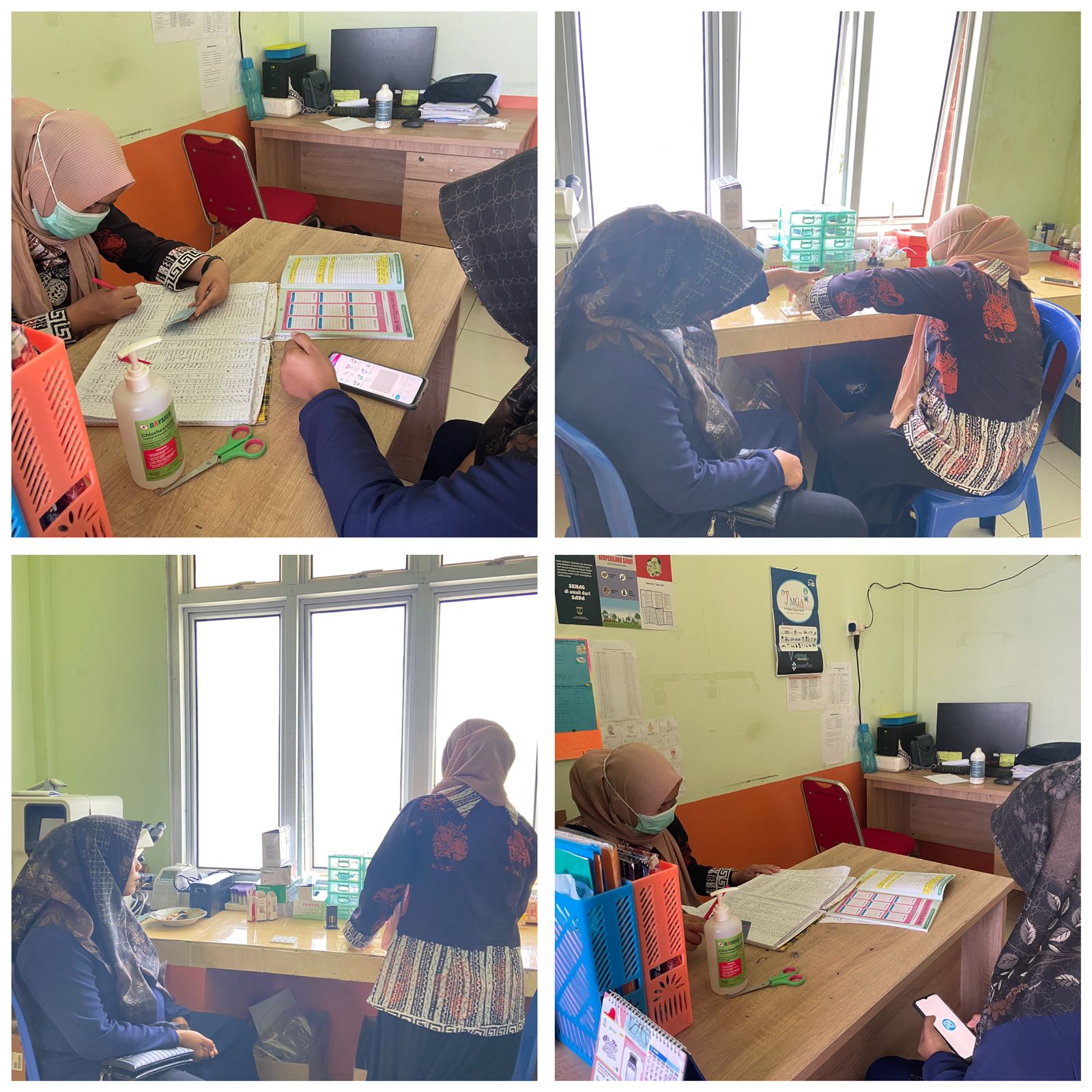 *PUSKESMAS AIRPURA* Pelayanan di Ruangan Laboratorium