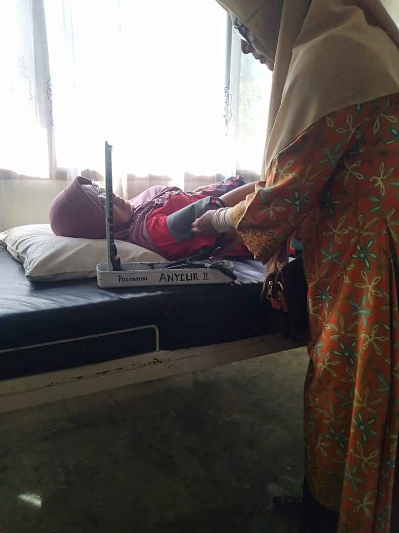 Puskesmas Air haji Poskesri muara air haji Kamis tgl:12-01-2023