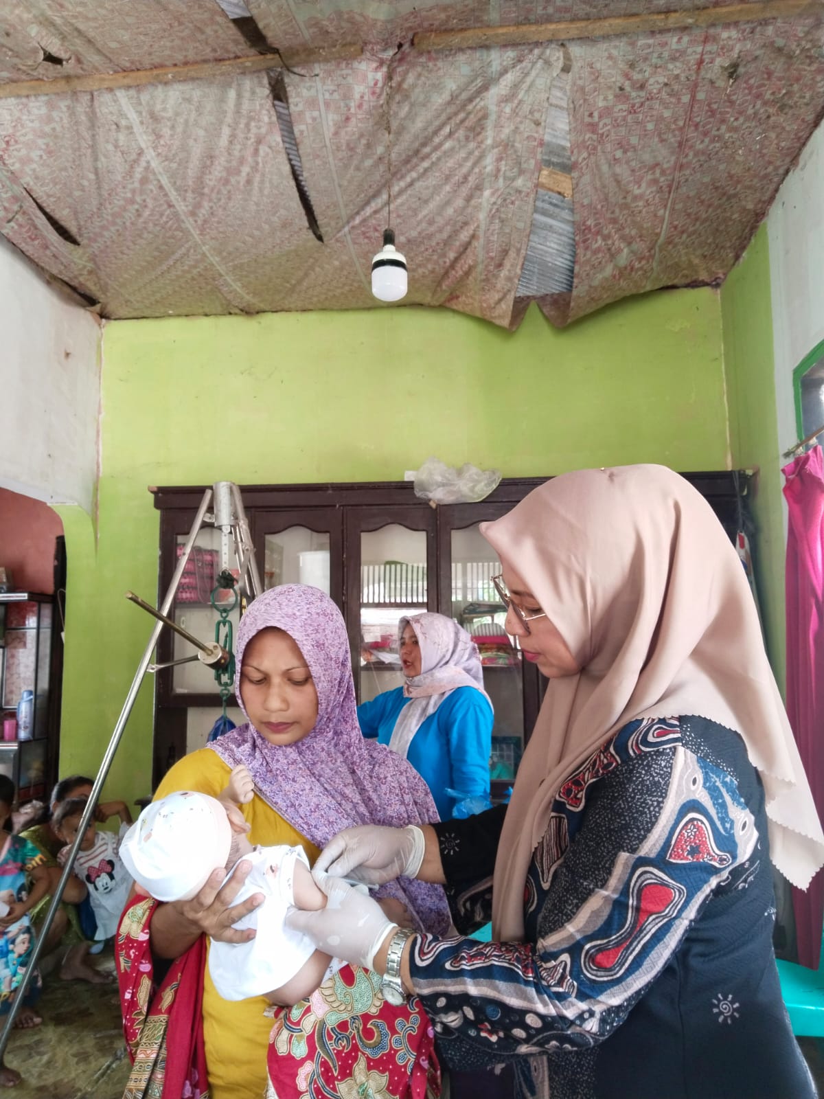 Puskesmas Air haji Poskesri Koto Merapak  Kamis, tgl  12-01-2023  Kegiatan : Pelayanan dasar kesehat
