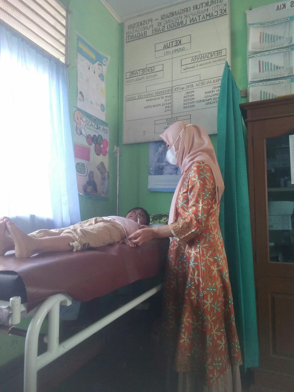 Puskesmas Air haji Poskesri Koto Merapak  Kamis, tgl  12-01-2023  Kegiatan : Pelayanan dasar kesehat