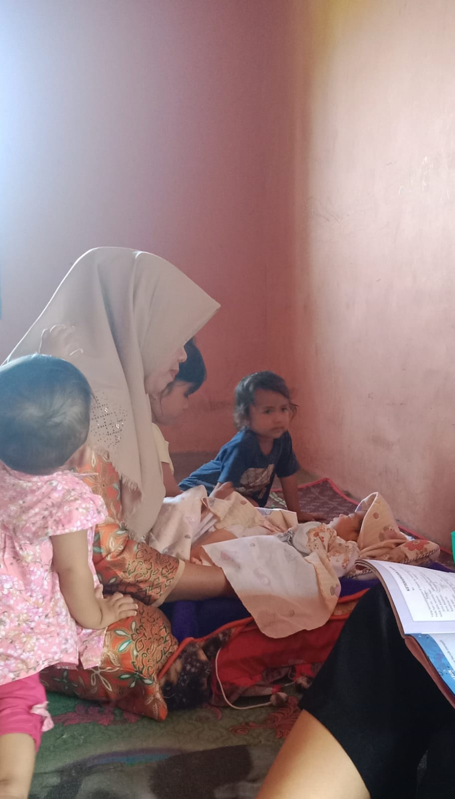 Puskesmas Air Haji kamis 12  jan 2023 Kunjungan rumah ibu nifas di  nagari koto panjang punggasan ti