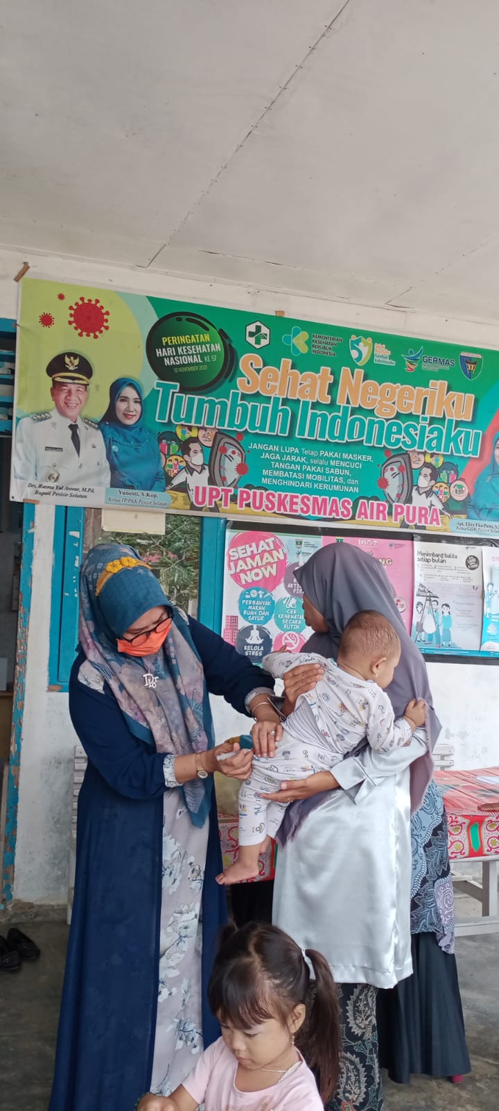 PUSKESMAS AIRPURA,  13 Januari 2023  PELAKSANAAN POSYANDU RUTIN BULANAN JERUK I MEDAN BAIK NAGARI TL
