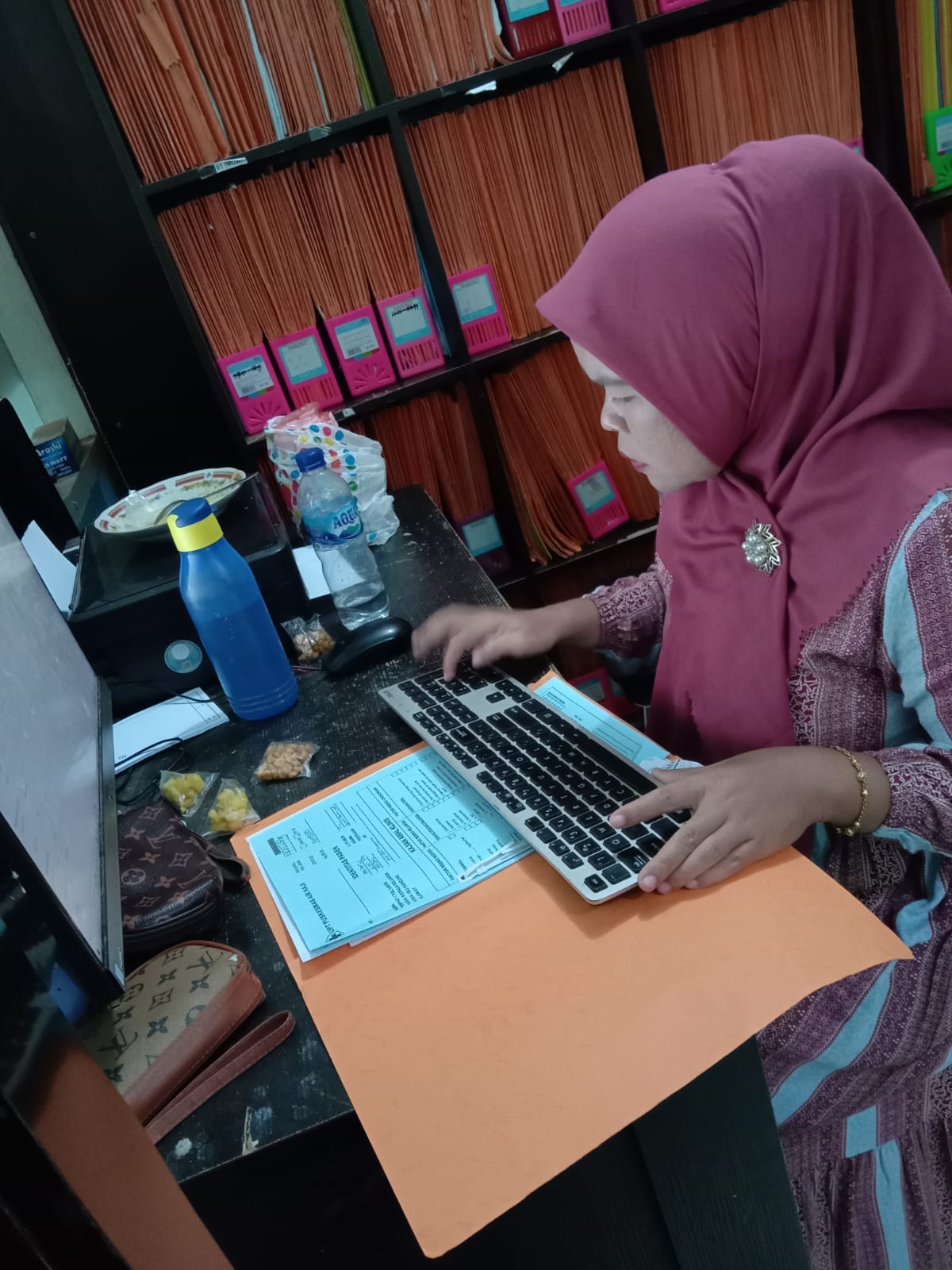 Puskesmas Air Haji melakukan pelayanan mulai dari Rekam Medis ,