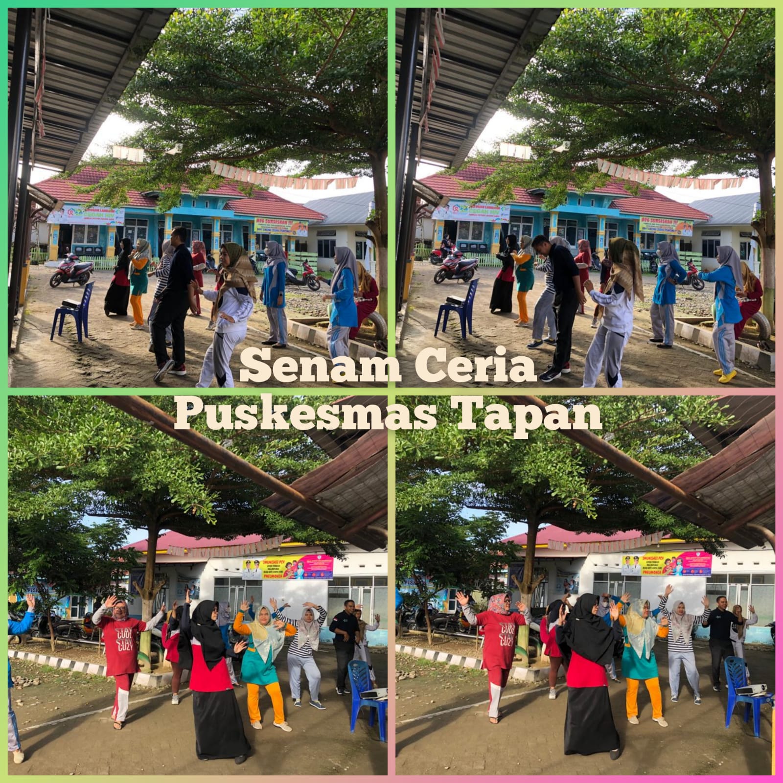 Senam Ceria Puskesmas Tapan Sabtu  14 Januari 2023