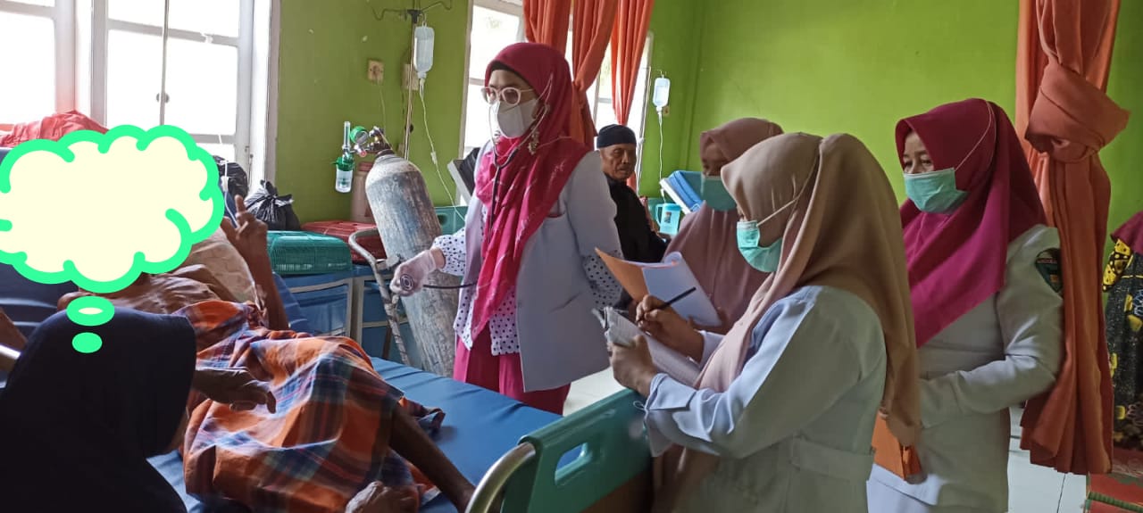 Puskesmas air haji  Tgl 16-01-2023 Pelayanan di ruang rawat inap RRI
