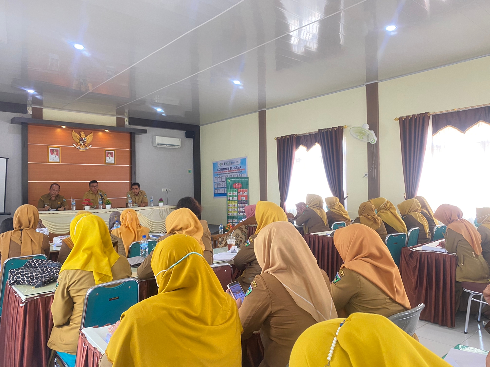 Monev Kepala Dinas Kesehatan Ke Puskesmas Salido , 16 Januari 2023