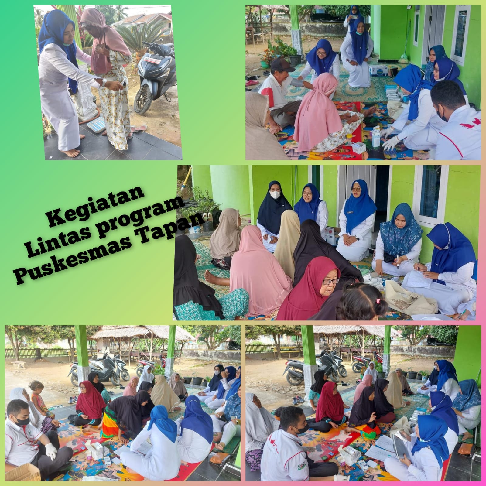 Pelayanan Kesehatan Lintas Program Puskesmas Tapan di Nagari Batang Betung (Nilai) Tapan 