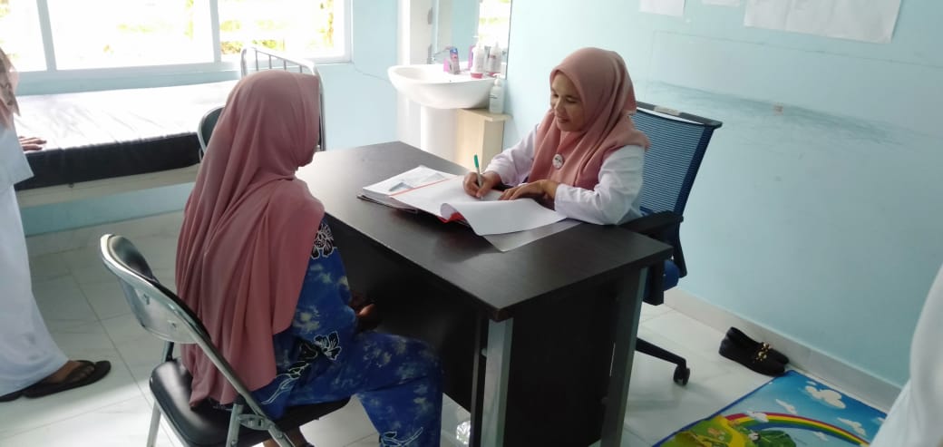 PUSKESMAS KY GADANG MELAKUKAN PELAYANAN selasa 17 januari 2023 di Poli Umum 