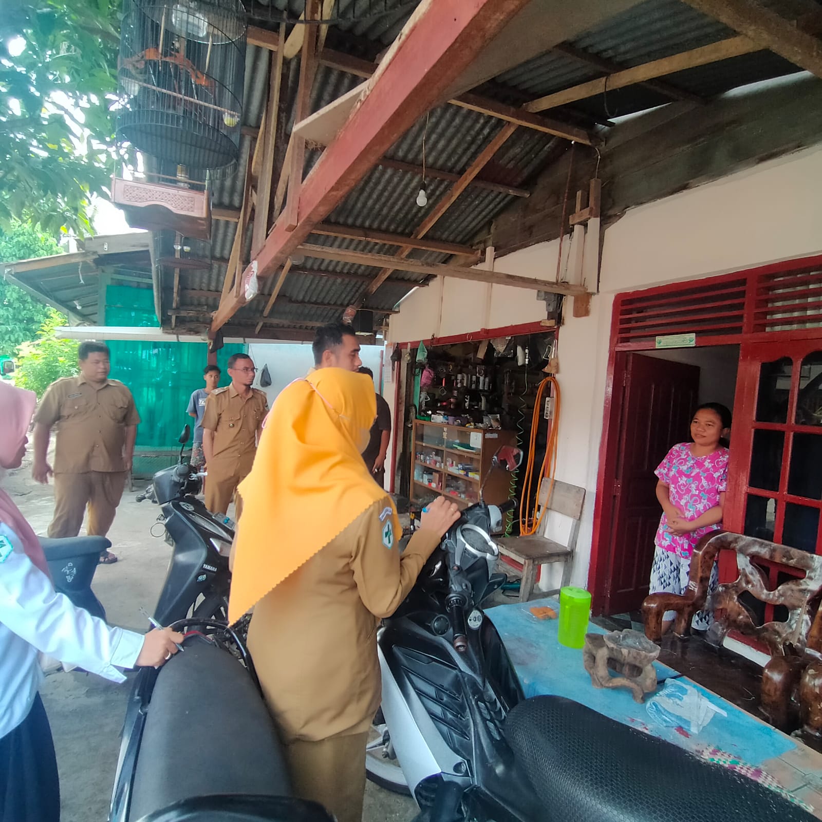 Kunjungan Tim TGC dalam Penanggulangan Kasus DBD di Nagari Painan Timur  Salido,17Januari 2023