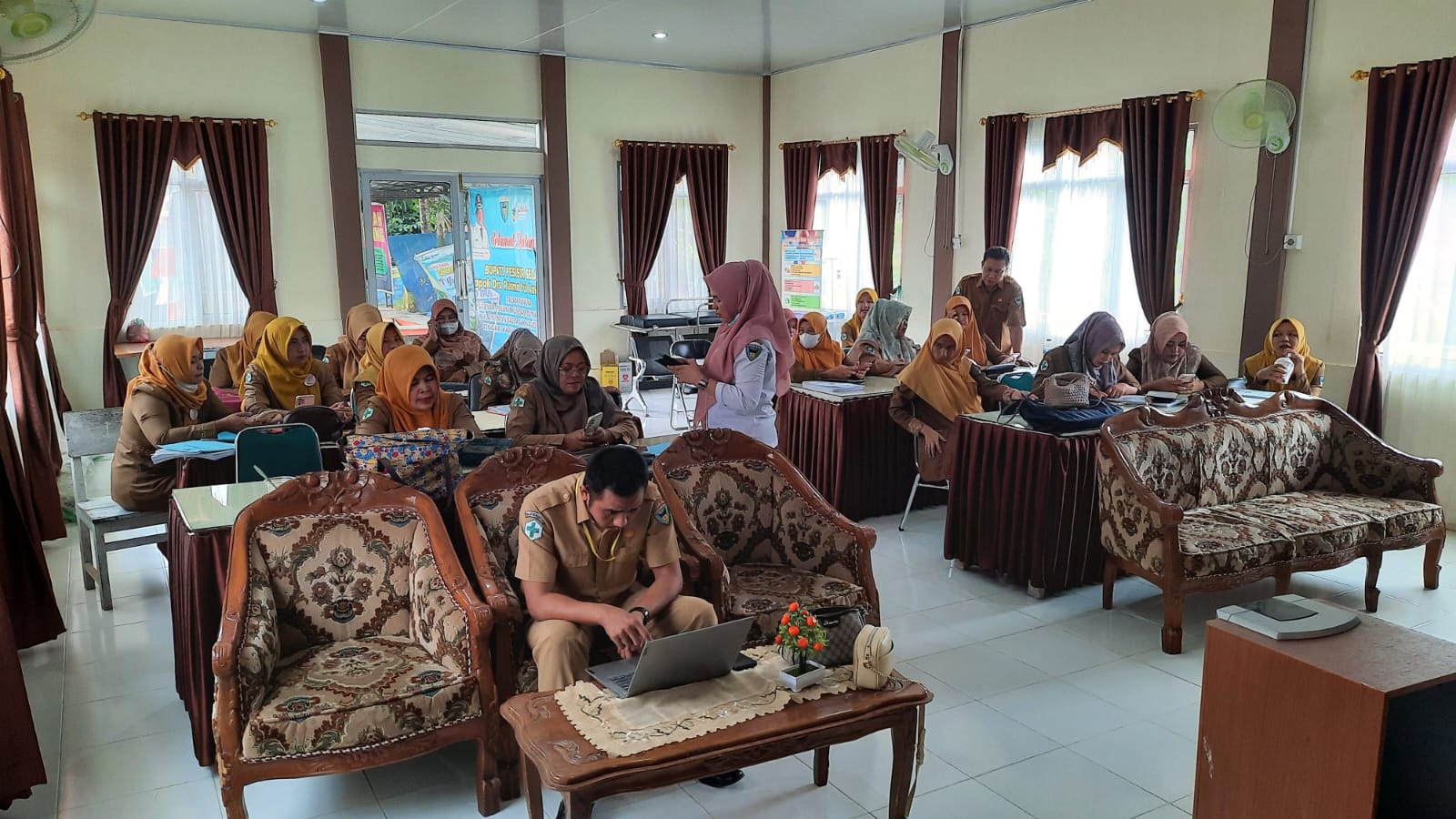Sosialisasi Aplikasi ASIK di Puskesmas Salido   , 17 Januari 2023