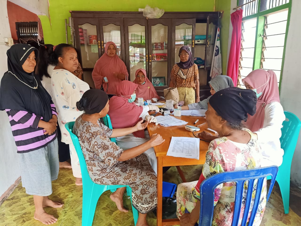 Pelayanan Di Poliklinik Usia Lanjut Puskesmas Air Haji , Rabu Tgl, 18 Januari 2023