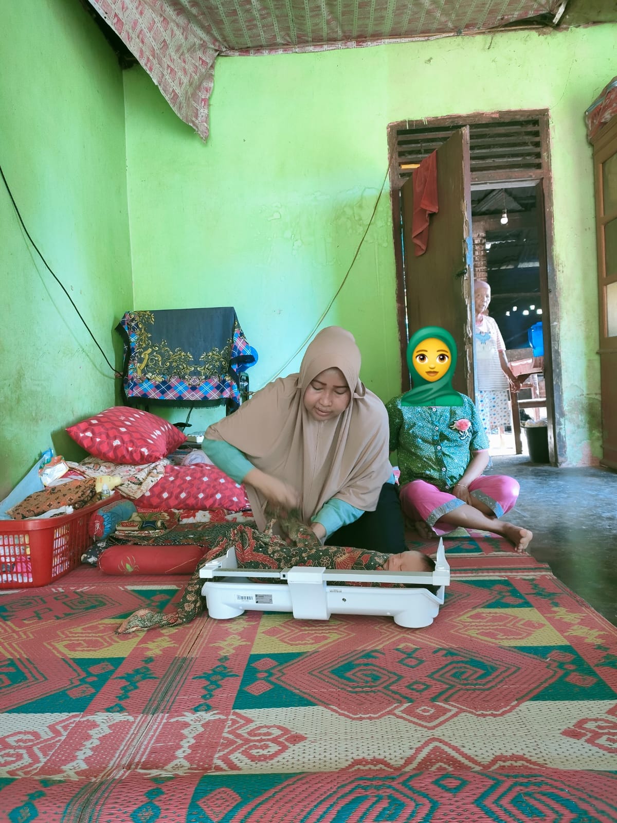 Puskesmas Air Haji Pustu koto gadang, Air haji tenggara  Sabtu ,tgl 21-01-2023 Kunjungan rumah ibu n