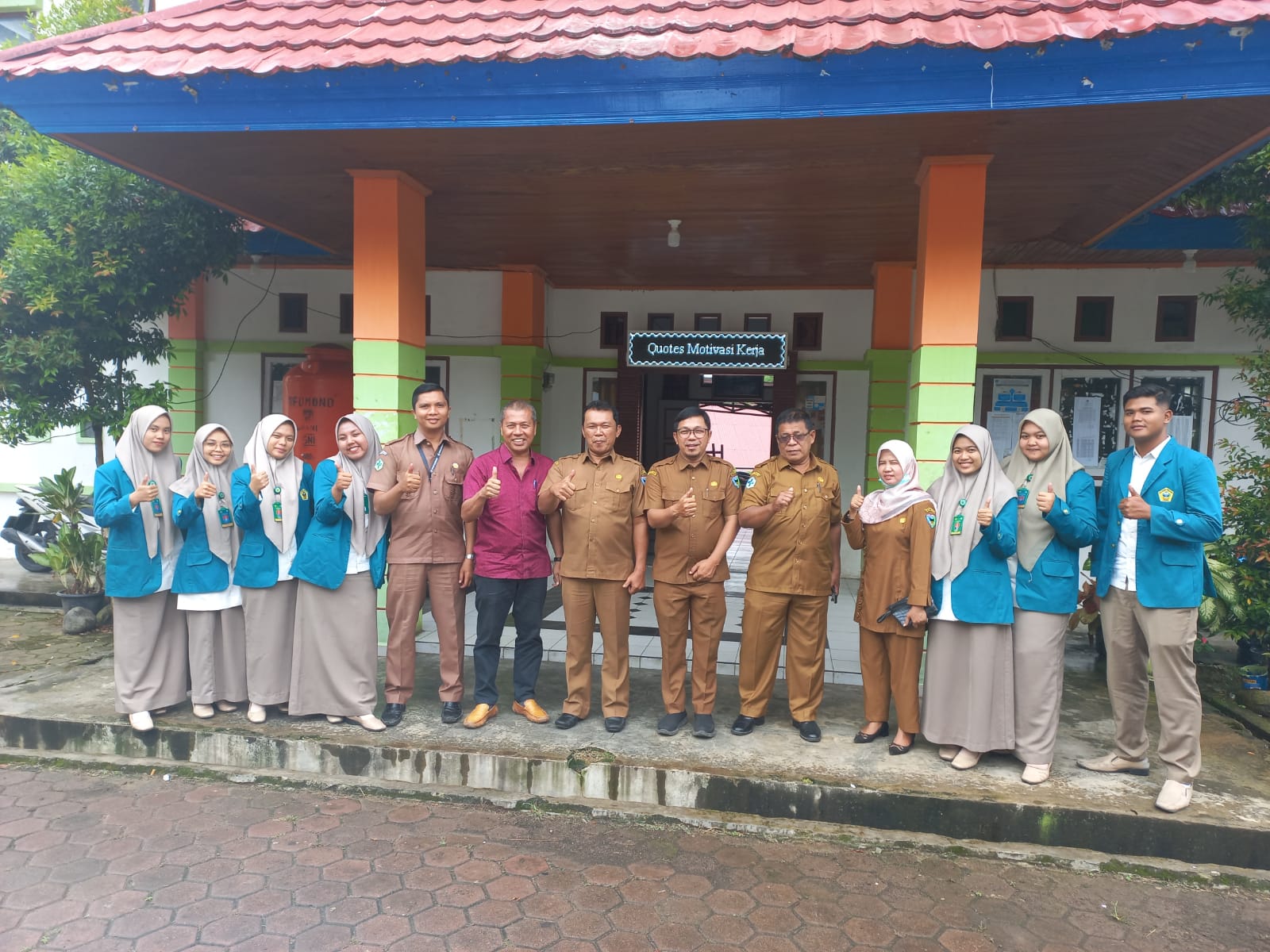 Penerimaan mahasiswa Magang Poltekes Kemenkes Padang di Puskesmas Asam Kumbang