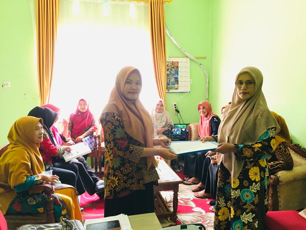 Serah terima jabatan pemagang Program Wilayah kerja Pueskesmas Koto Baru.