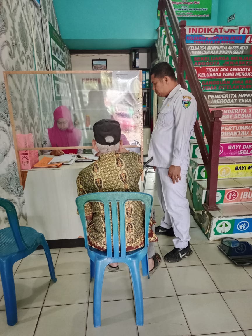 Pelayanan Di Poliklinik Usia Lanjut Puskesmas Air Haji , Senin Tgl, 06 Februari  2023