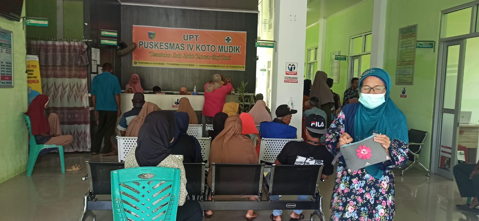 PELAYANAN DI PUSKESMAS IV KOTO MUDIK\" Senin,  20 Februari 2023 