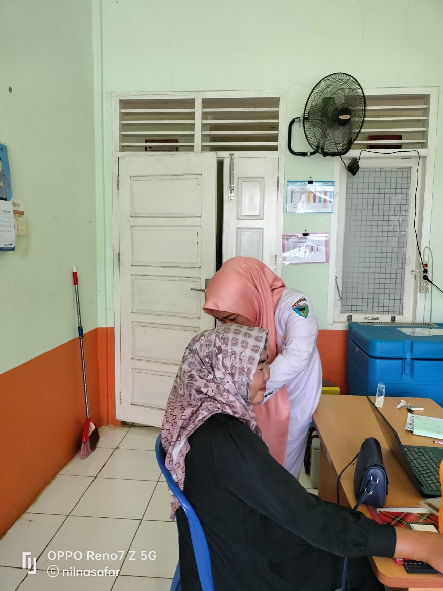PELAYANAN KESEHATAN PADA CALON PENGANTIN (Catin) DI PUSKESMAS AIRPURA Senin, 20 Februari 2023 