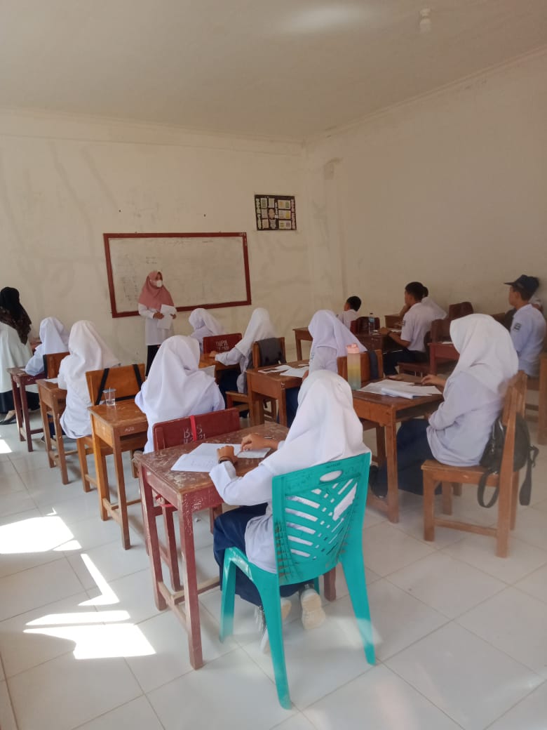 Skrinning deteksi dini keswa dan napza pada anak sekolah Puskesmas  Koto Baru, 21 Februari 2023