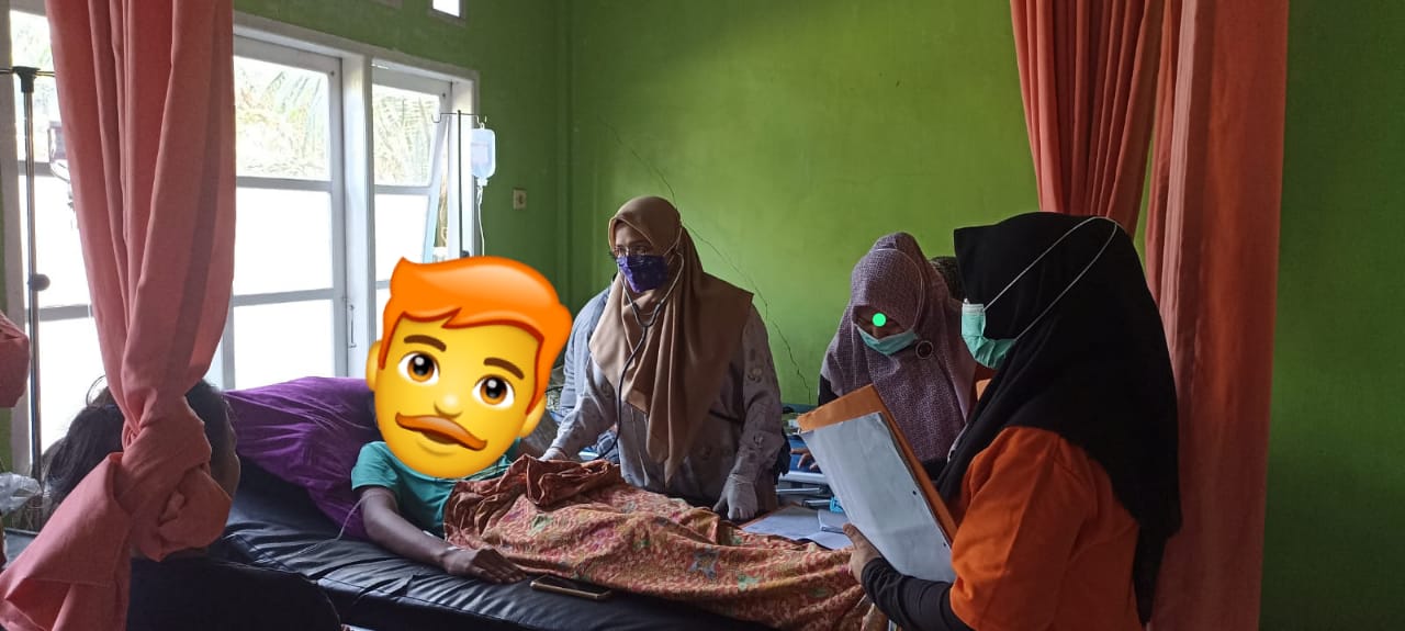 Puskesmas air haji  Tgl 25-02-2023 Pelayanan di ruang rawat inap RRI