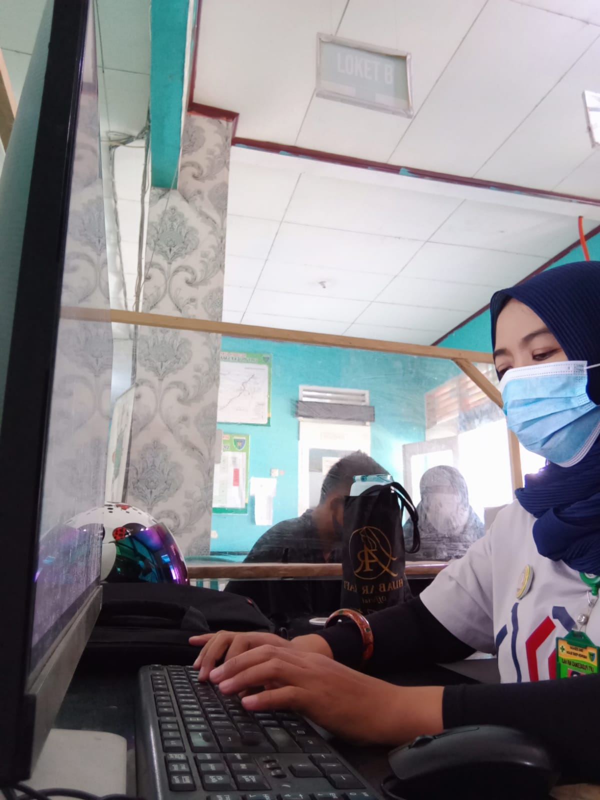 PUSKESMAS AIR HAJI SABTU, 25 FEBRUARI 2023 PELAYANAN  RUANGAN REKAM MEDIS