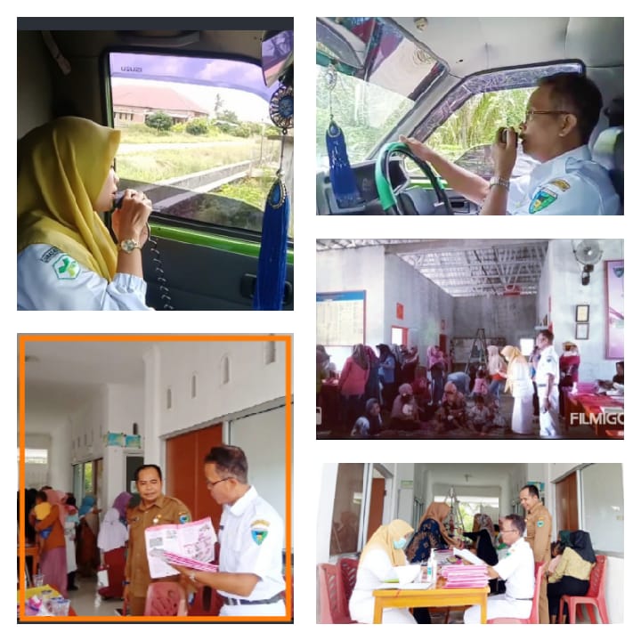 Penyuluhan Keliling   dan pembinaan tentang Crash Program Imunisasi Polio di posyandu   puskesmas Ta