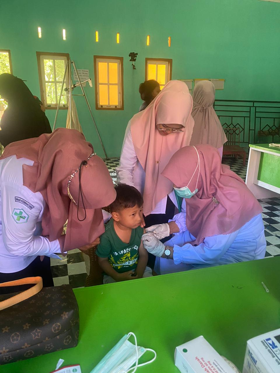 Puskesmas Tarusan Rabu, 8 Maret 2023 Cakupam hari ketiga pelaksanaan Crash Program Polio