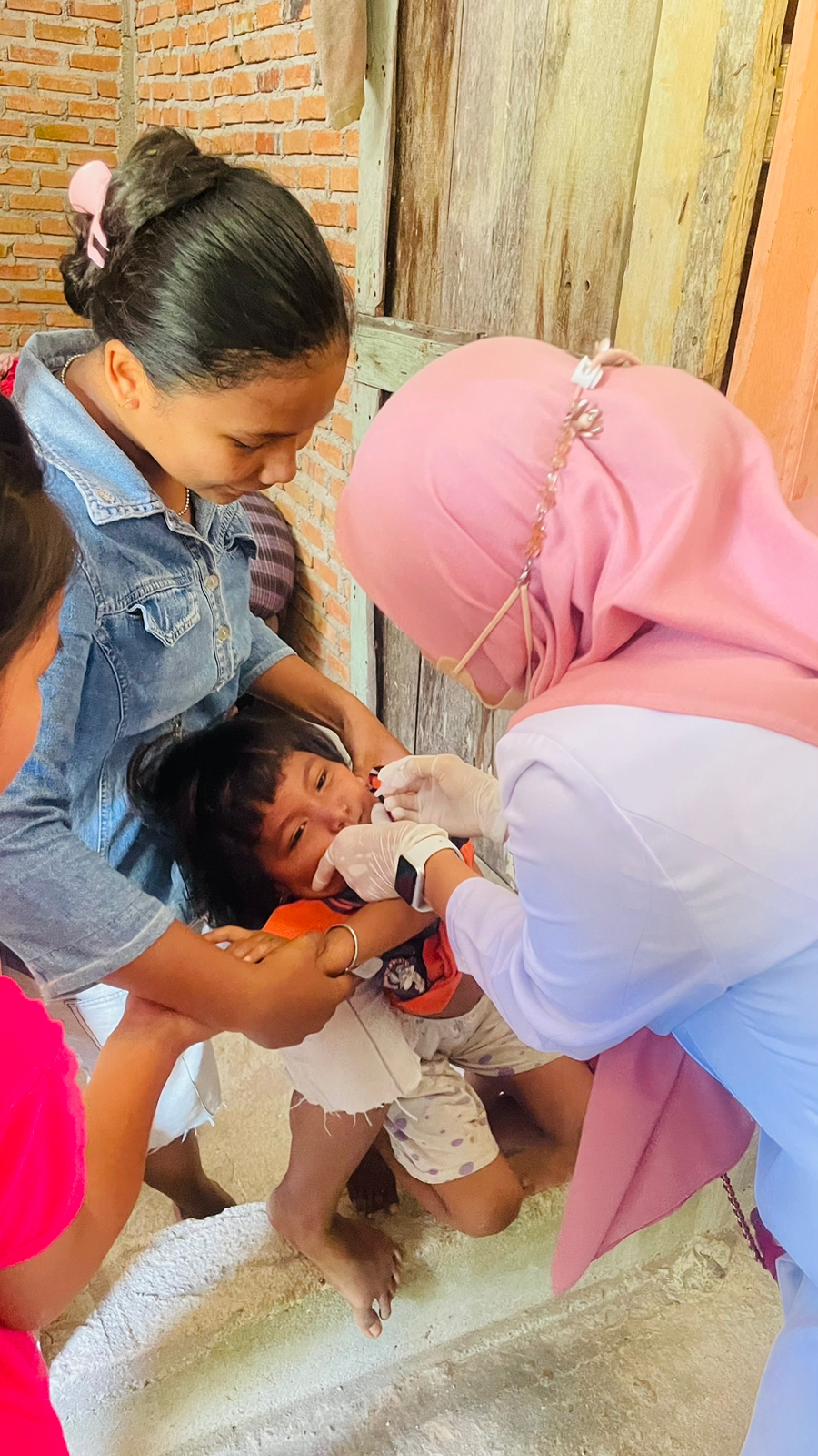 Puskesmas Pasar Kuok Rabu, 8 Maret 2023 Cakupam hari ketiga pelaksanaan Crash Program Polio