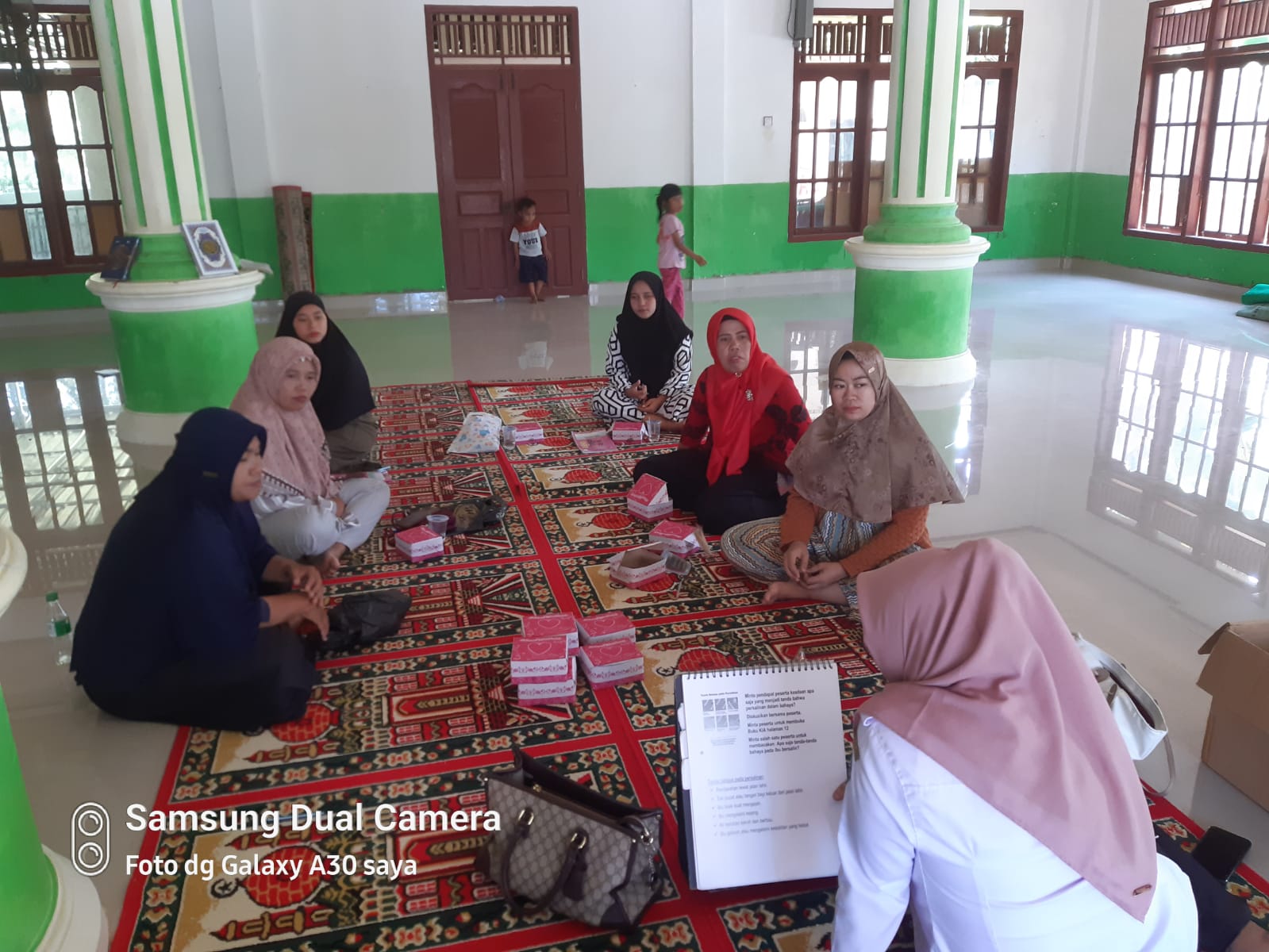 PUSKESMAS KAMBANG Rabu, 8 Maret 2023  Kegiatan  Pertemuan Kelas Ibu Hamil prtemuan ke II di kampung 