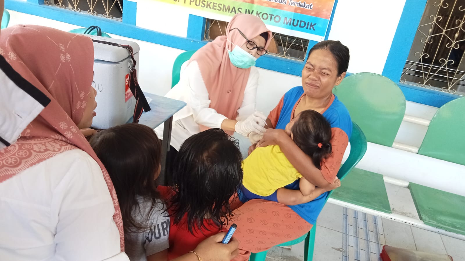 PUSKESMAS IV KOTO MUDIK Rabu, 8 Maret 2023 CRASH PROGRAM POLIO DI POSYANDU