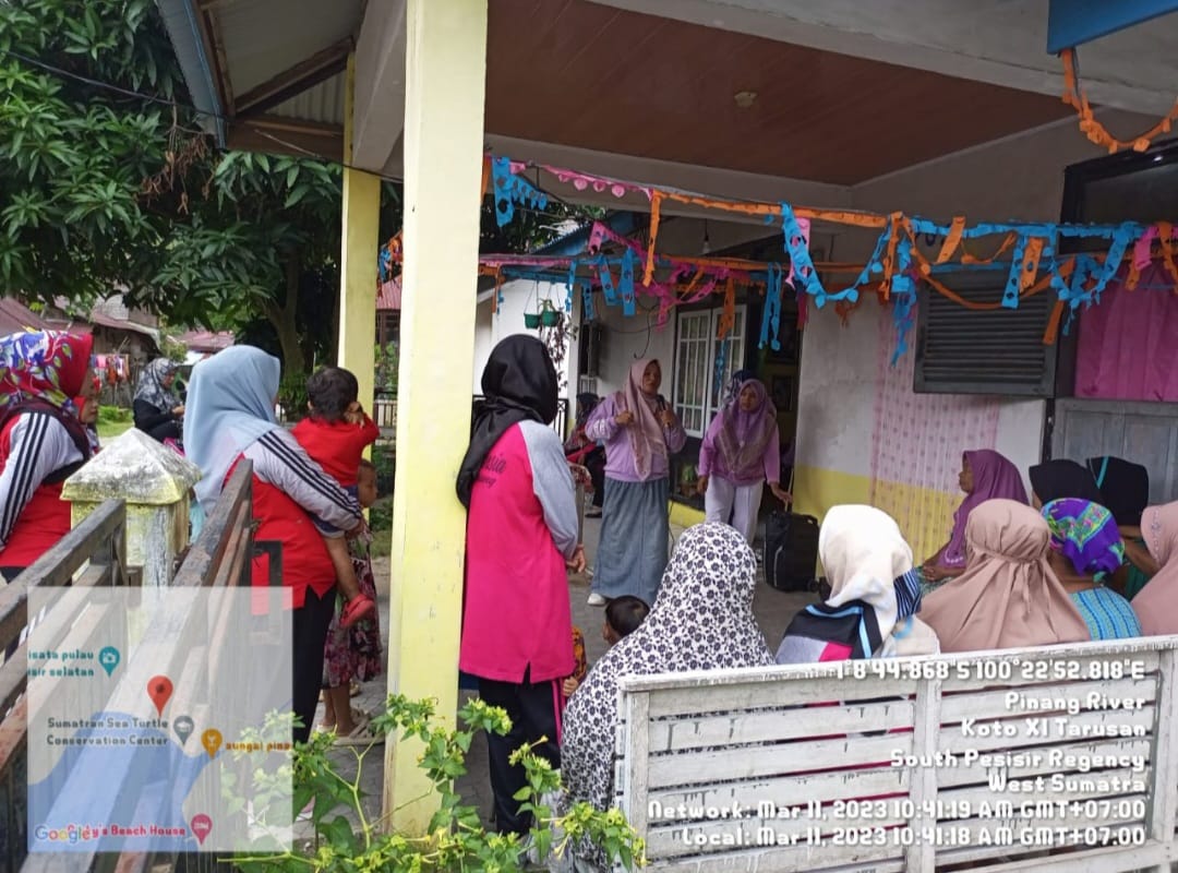 Puskesmas Tarusan Senin, 13 Maret 2023 Penyuluhan tentang Tuberkulosis Paru kepada masyarakat di Nag