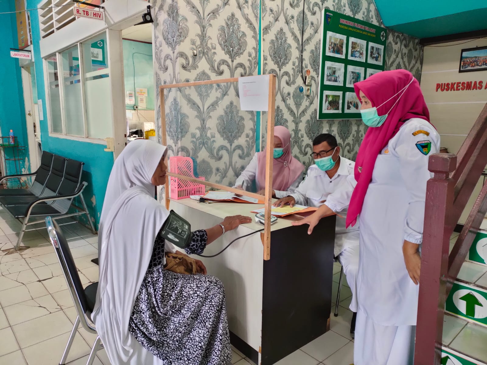 Pelayanan Di Poliklinik Usia Lanjut Puskesmas Air Haji , Senin Tgl, 13 Maret  2023