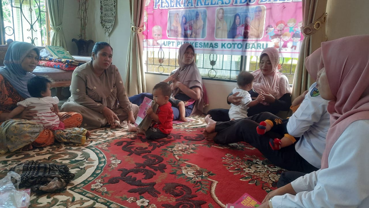 KELAS IBU HAMIL DI KAMPUNG GANTING NAGARI KAMBANG TIMUR  UPT PUSKESMAS KOTO BARU Senin,  13 MARET 20