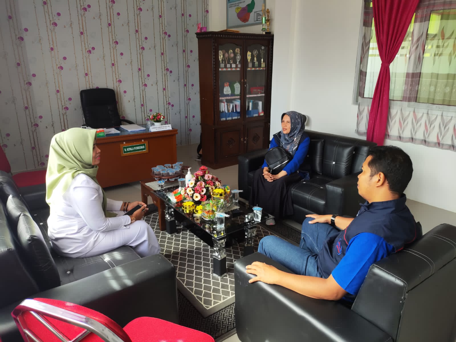 PUSKESMAS IV KOTO MUDIK Selasa, 14 Maret 2023 Persiapan Kegiatan Pengabdian Masyarakat Dosen & mahas