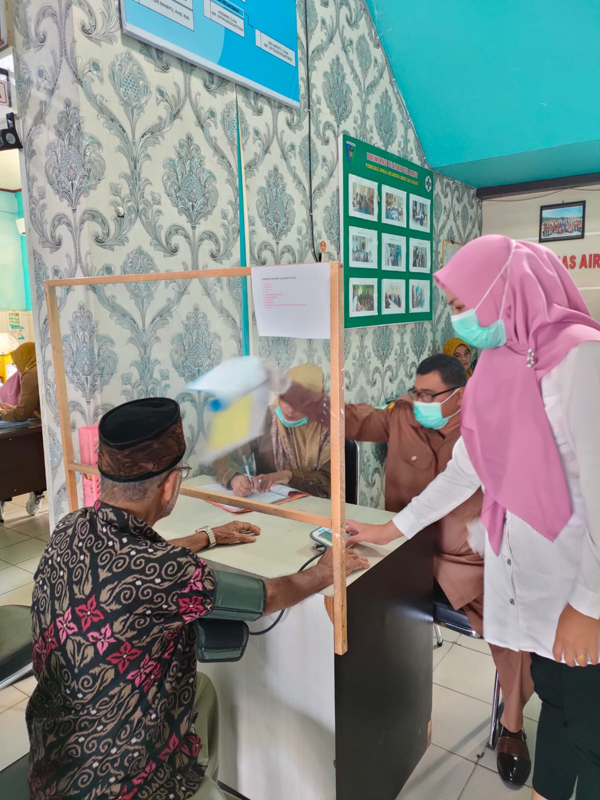 Pelayanan Di Poliklinik Usia Lanjut Puskesmas Air Haji , Selasa Tgl, 14 Maret  2023
