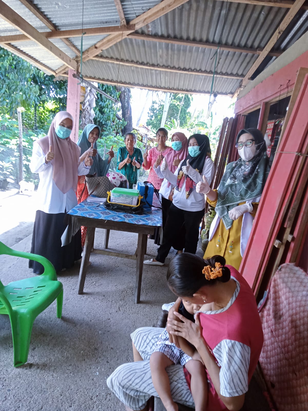 PELAKSANAAN SWEEPING CRASH POLIO UPT PUSKESMAS PASAR BARU  Senin, 14 Maret 2023, 