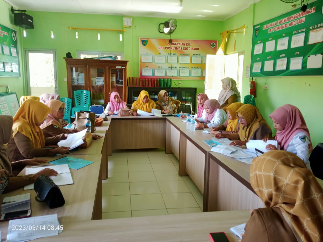 PUSKESMAS KOTO BARU Selasa, 14 Maret 2023 PEMUKTAHIRAN DATA SASARAN CP POLIO