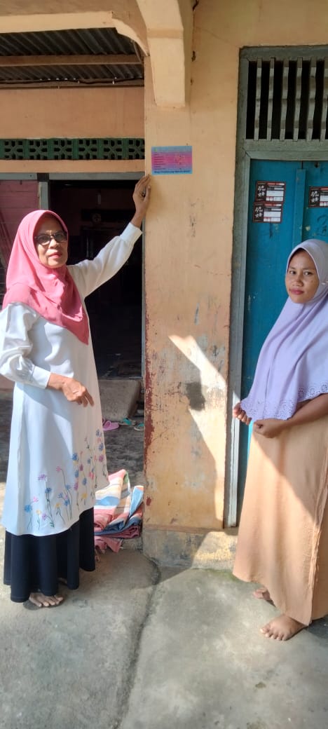 Kunjungan Ibu Hamil KEK dan Pemantauan Stiker P4K Puskesmas Balai Selasa, Rabu 15 Maret 2023  