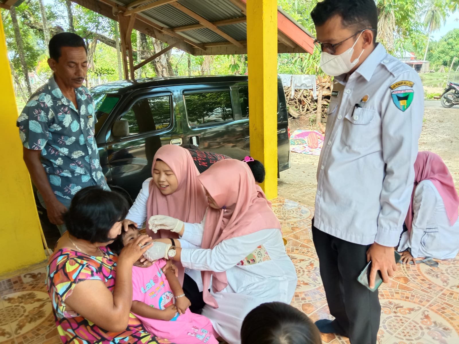 PEMANTAUAN PEMBERIAN IMUNISASI POLIO DI NAGARI KOTO NAN TIGO Rabu, 15 maret 2023 PUSKESMAS PASAR KUO