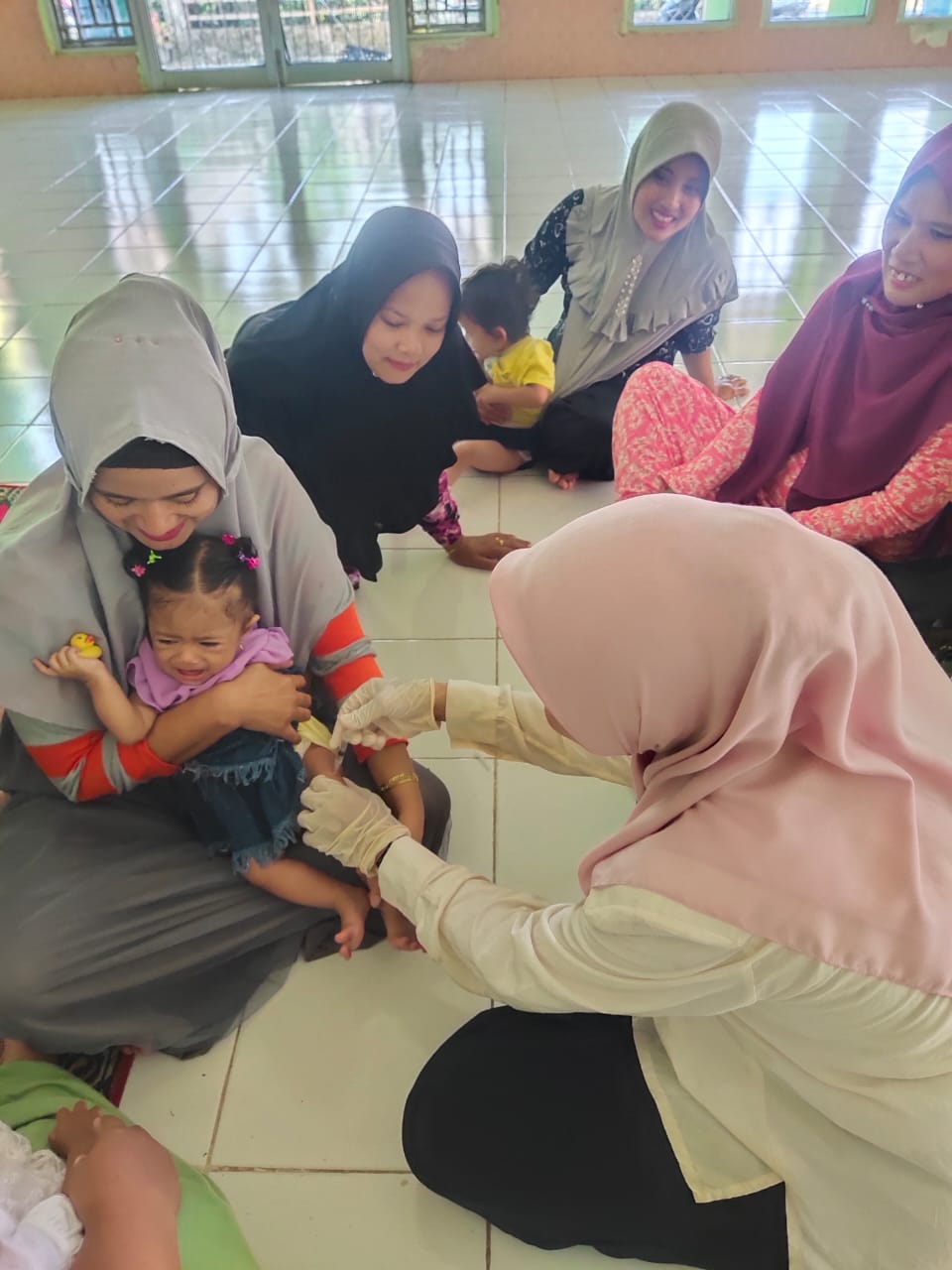 PUSKESMAS IV KOTO MUDIK Rabu, 15 Maret 2023 Sweeping Crash Program Polio