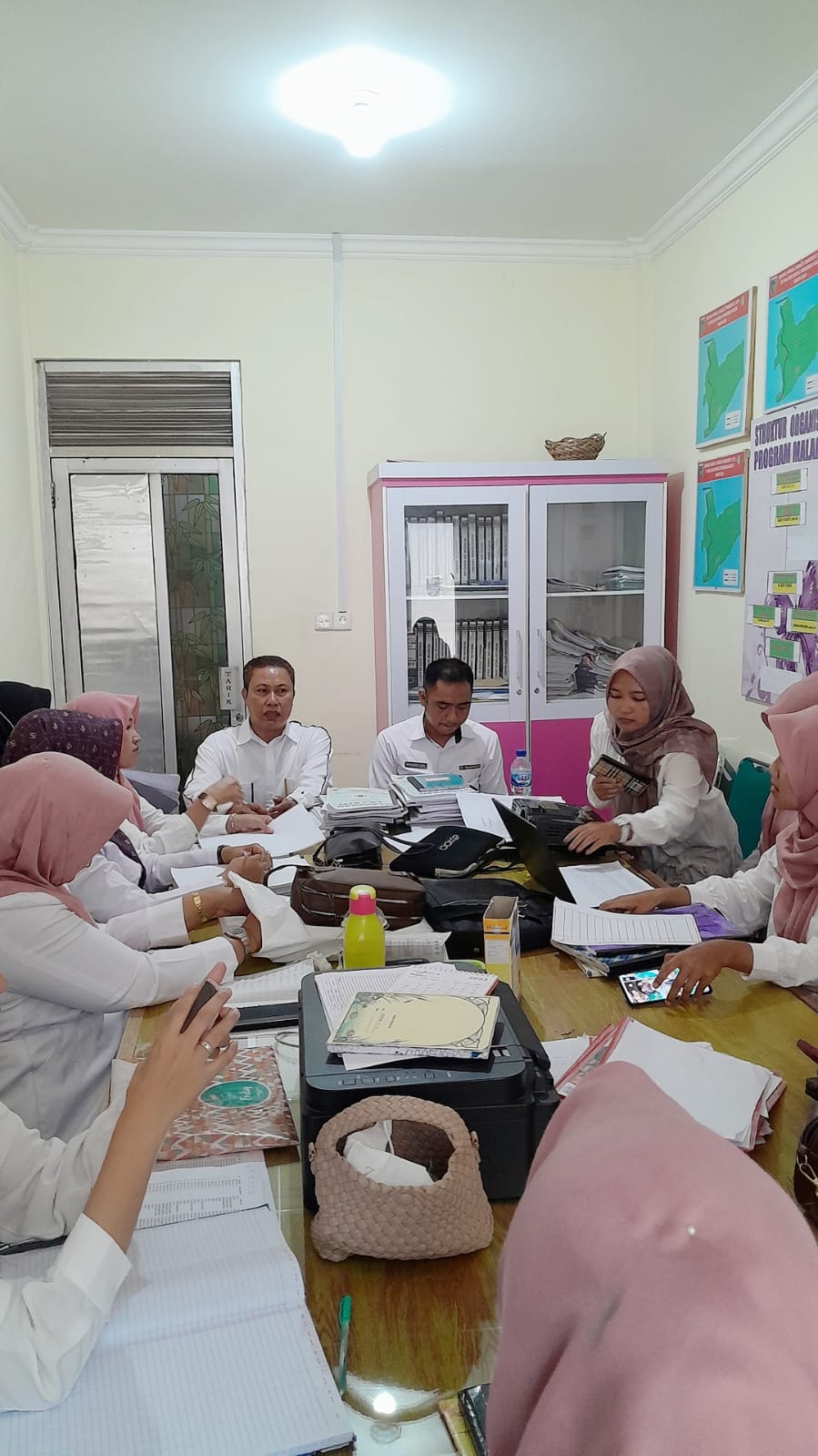 Pelaksanaan Validasi Data Program Gizi di Puskesmas Salido  , 15 Maret 2023