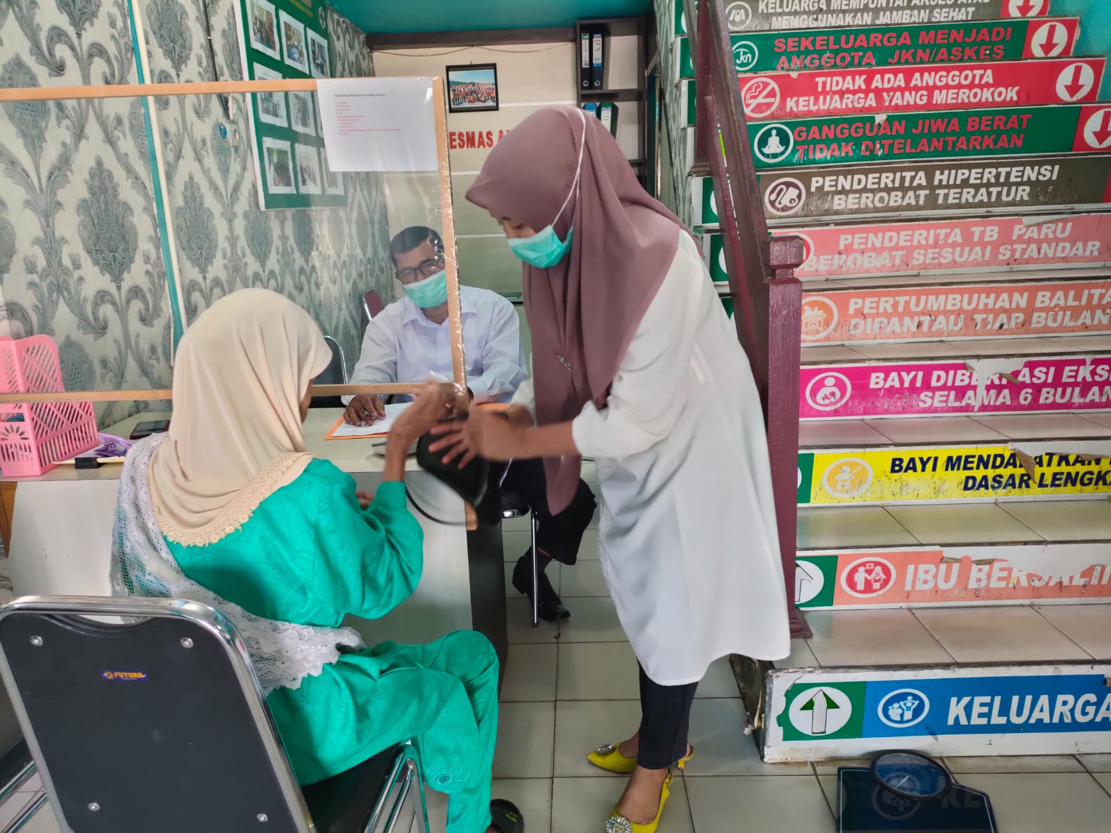 Pelayanan Di Poliklinik Usia Lanjut Puskesmas Air Haji , Rabu Tgl, 15 Maret  2023