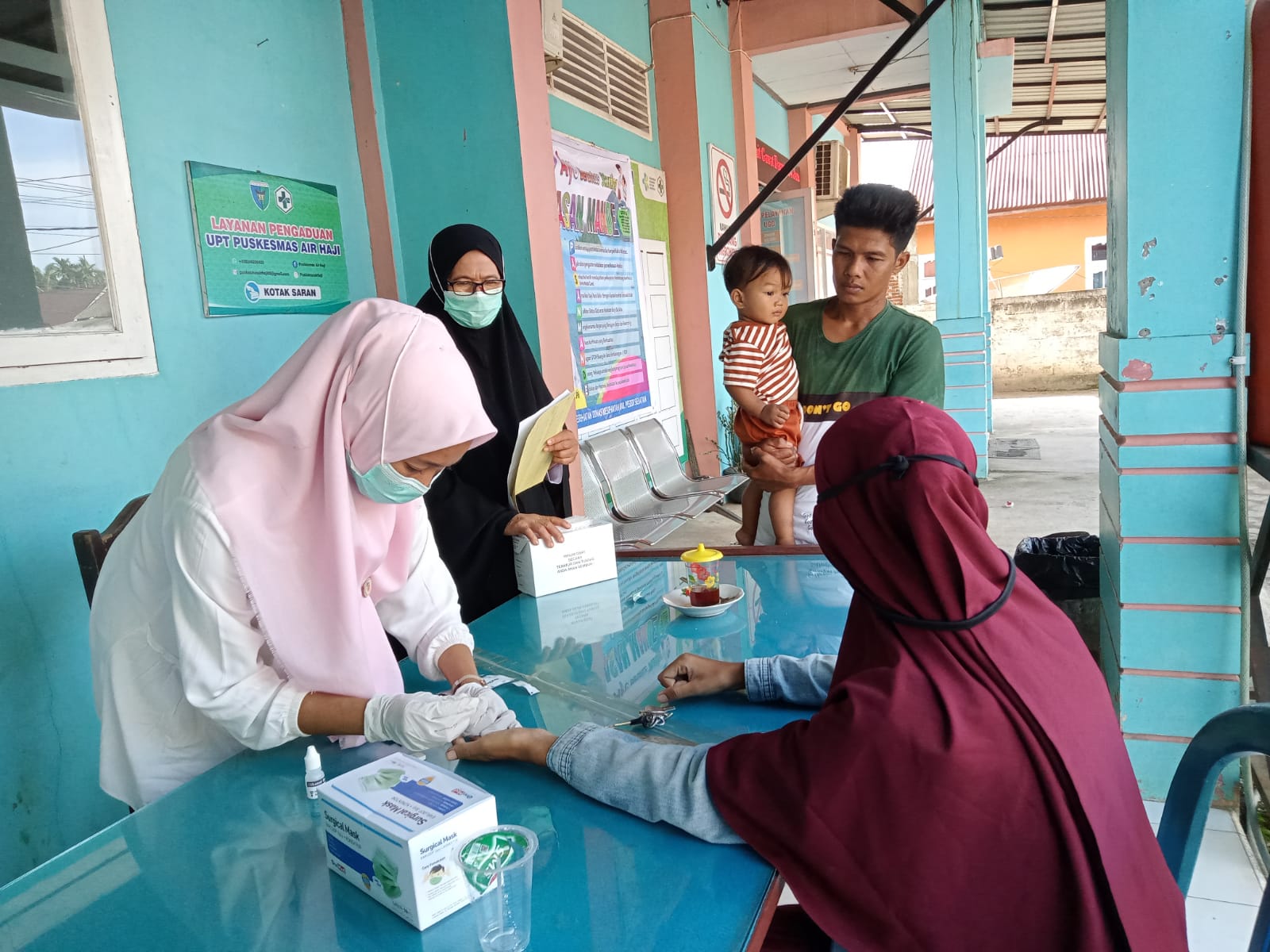 Puskesmas air haji  Rabu, tgl 15-03-2023 Pelayanan di ruangan  TB 