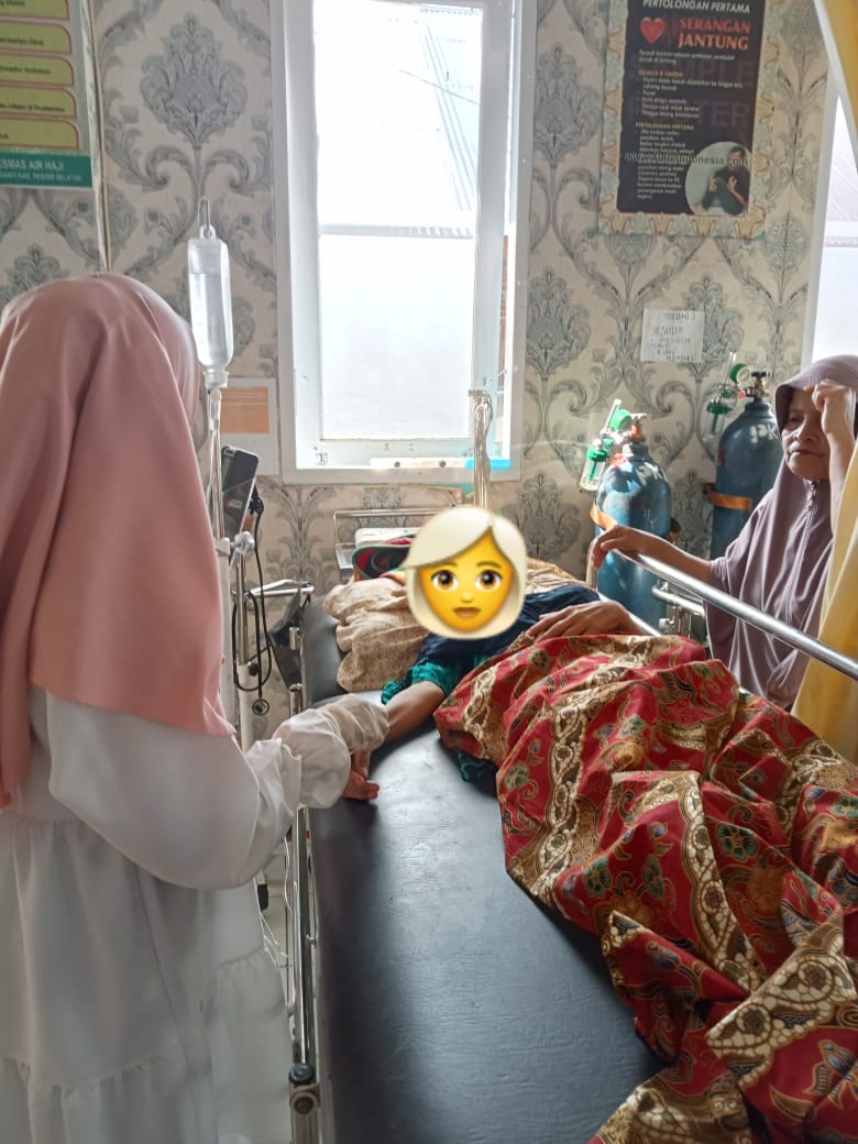 Pelayanan pasien UGD Puskesmas Air Haji  , Rabu 15 Maret 2023