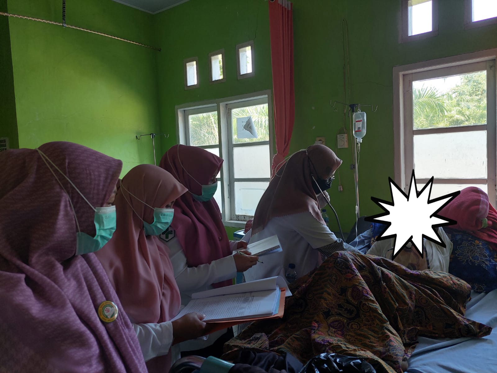 Puskesmas air haji  Tgl 15-03-2023 Pelayanan di ruang rawat inap RRI