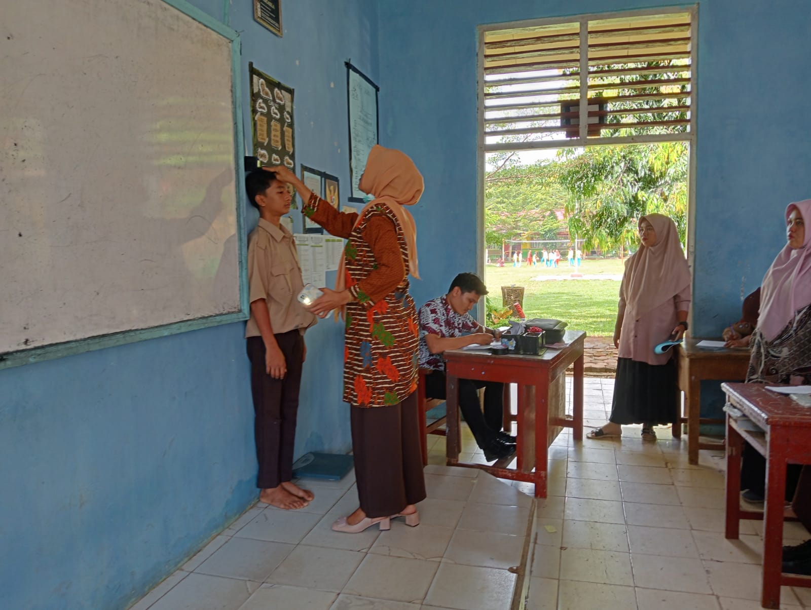 PEMERIKSAAN KESEHATAN PADA ANAK SEKOLAH Puskesmas Balai Selasa, Kamis 16 Maret 2023  