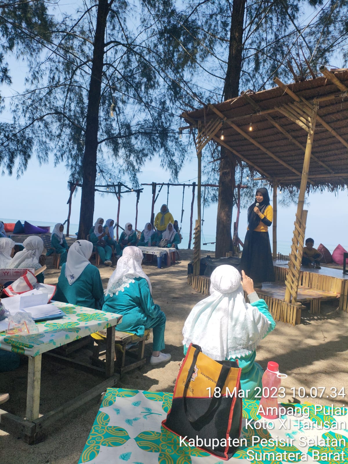 Kegiatan Prolanis   puskesmas koto berapak sabtu tgl 18 Maret 2023   