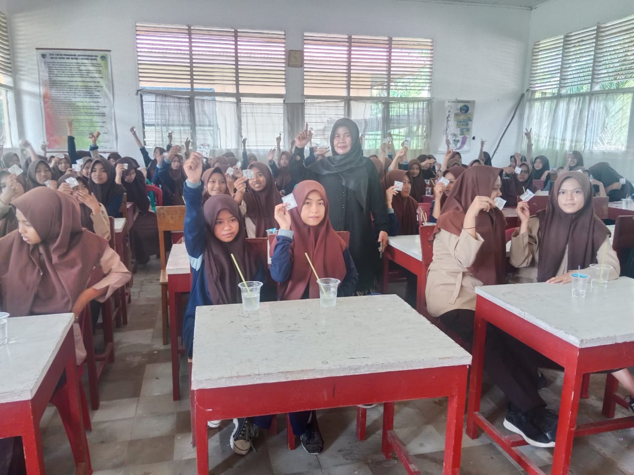 PUSKESMAS PASAR KUOK PELAKSANAAN PEMBERIAN TABLET TAMBAH DARAH (TTD) PADA REMAJA PUTRI DAN PENYULUHA