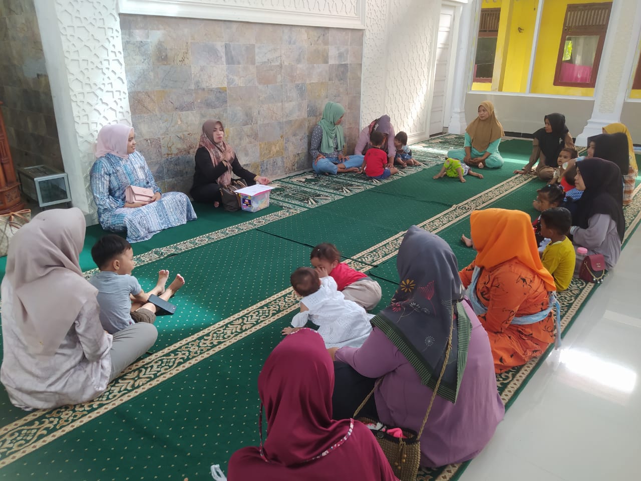 KELAS IBU BALITA DI  NAGARI KAPUH WILKER PUSKESMAS TARUSAN.