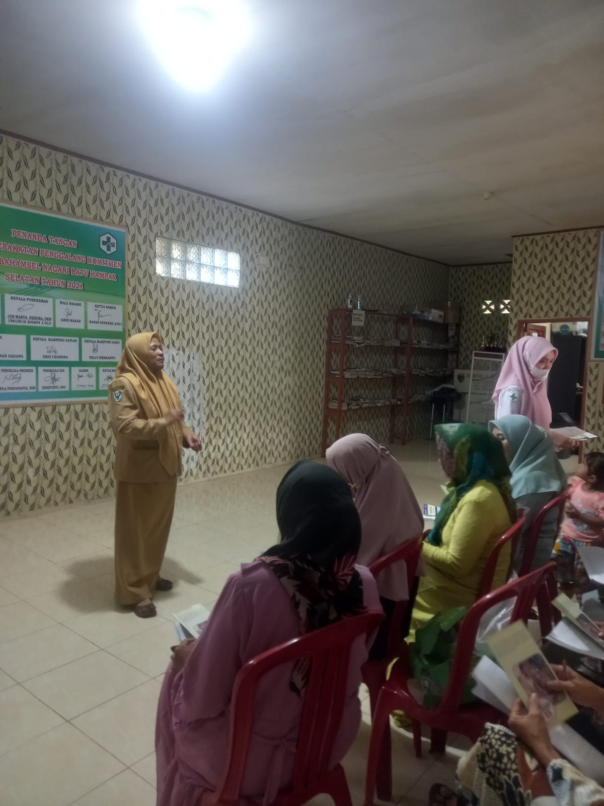 Puskesmas Tarusan Melakukan Kegiatan Pemberdayaan Kader Masyarakat