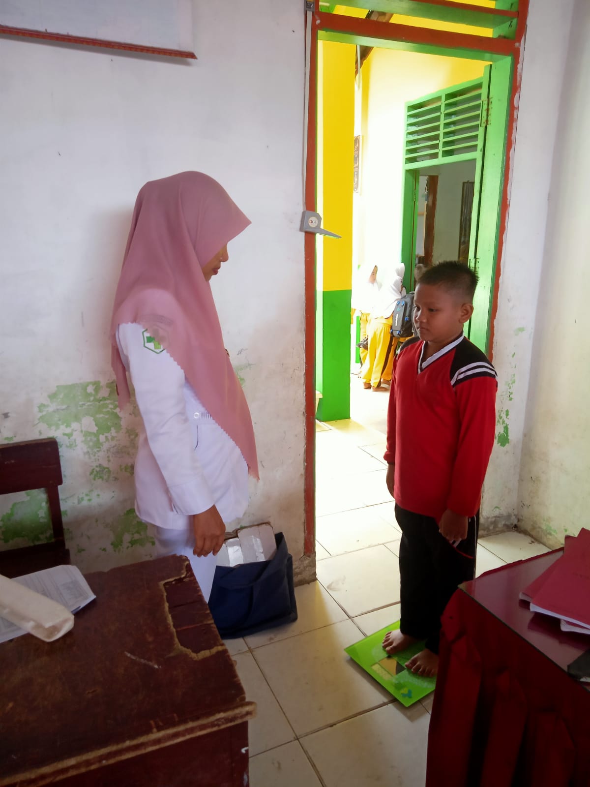 Puskesmas Kambang, Kegiatan UKS (Pemeriksaan Berkala) peserta didik SDN 13 Ps. Kambang